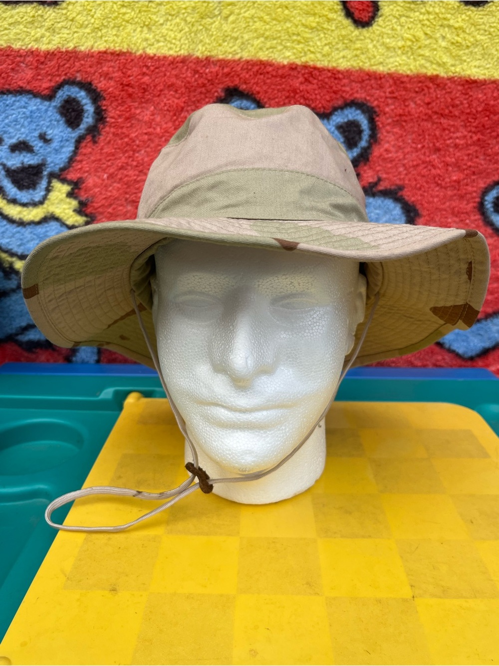 Whitewater outdoors Men's Wide-Brim Boonie Hat - Desert Camo Beige